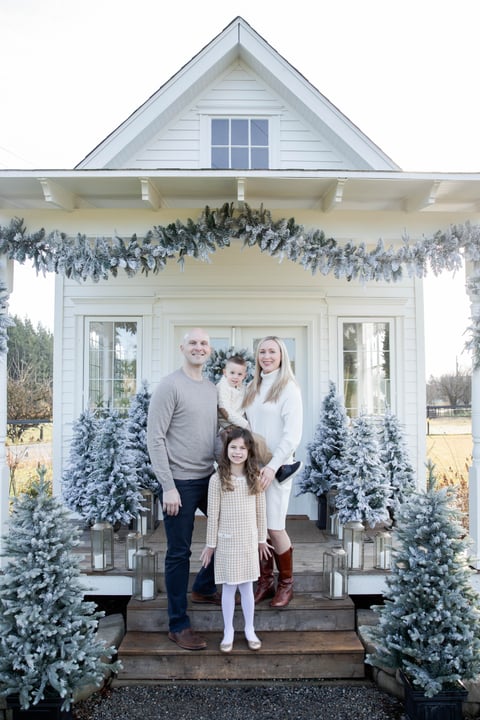 elegant holiday family photos